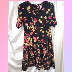 London Times floral print dress